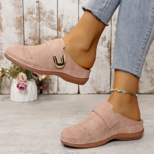 Frauen Hausschuhe Casual Neue Muster Einfache Reine Farbe Sandalen Leichte Bequeme Slip auf Dicken Boden Hausschuhe Slides Frauen 4