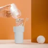 Tragbarer Zahnbürsten-Aufbewahrungsbecher, robuster, langlebiger Kunststoff-Waschbecher, staubdicht, Reisezubehör, Badezimmer, Kinderpflege, Zahnbürste 6