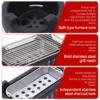 Tragbarer Grill Grill koreanische japanische Lebensmittel Kohlenstoff ofen Grill ofen Holzkohle Kochofen Haushalt im Freien wieder verwendbare Grill box 5