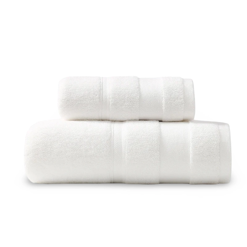Einfaches Handtuch-Set für Dusche und Gesicht, 2 Stück/Set, 100 % Baumwolle, für Zuhause, Hotel, Badezimmer, Waschlappen, hochwertiges Handtuch-Set für Erwachsene und Kinder, Geschenk