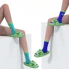 Frauen Shark Hausschuhe Klöppel flip-flops Haus Wolke Plattform Rutschen Sommer Strand Sandalen Männer Männliche Schuhe Fisch Dot Katze Weibliche 5