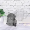 2-teiliges Zahnbürstenhalter-Set, Tassen, Mundwasser, Badezimmer, Becher, Zahnbürstenbecher, starkes, wiederverwendbares Reisehalter-Set aus Kunststoff 4