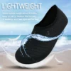 1 Paar Wasserschuhe Damen Barfußsocken Anti-Rutsch Schnelltrocknend Herren Strand Schwimmen Wassersportschuhe 3