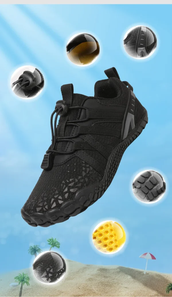 Sommer Kinder Strand Schuhe Strand Aqua Schuhe Schnell Trocknend Kinder Barfuß Upstream Wandern Kind Waten Turnschuhe Schwimmen Schuhe 4