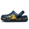 Kinder Schuhe Baby Jungen Hausschuhe Cartoon Bagger Druck Clogs Sommer Atmungsaktive Weiche Indoor Sport Jungen Hausschuhe 5