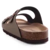 Comwarm Herren-Sandalen mit Korkfußbett, Fußbett, Fußgewölbeunterstützung, Sommer-Outdoor-Sandalen mit verstellbarer Schnalle, Freizeit-Herren-Leder-Sandalen 5