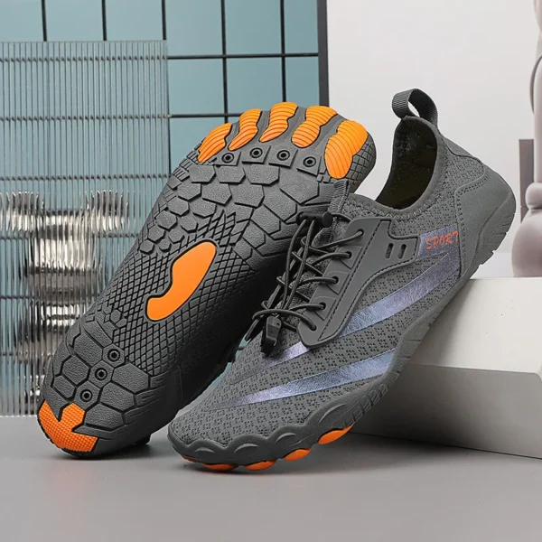 Wasserschuhe für Männer und Frauen, Paare, Barfuß-Wasserschuhe, rutschfest, schnell trocknend, Outdoor, Strand, Waten, Schwimmen, Entwässerungsschuhe 4