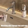 Zahnbürstenbehälter, transparent, tragbar, für Zuhause, Zahnpasta-Etui, Outdoor, Geschäftsreise, Zubehör, Zahnbürsten-Aufbewahrungsbecher 3