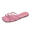 Schuhe für Frauen Plus Größe 35-43 Sommer Frauen Außerhalb Flache Hausschuhe Flip-Flops Casual Candy Farbe Sandalen Zapatos de Mujer