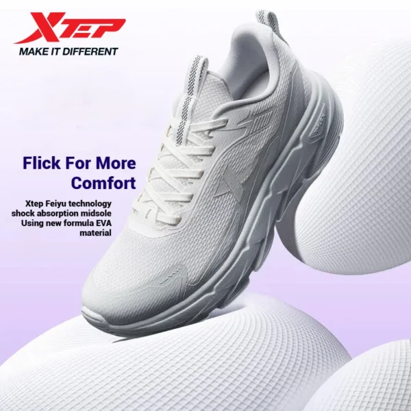 Xtep Light Joy 2 Damen-Laufschuhe 2025, Frühling, stoßdämpfend, rutschfest, verschleißfest, leicht, Sportschuh 875118110015 3