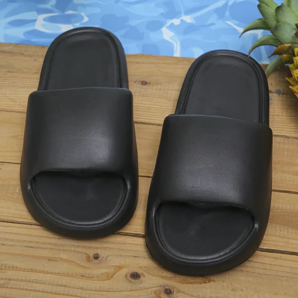 Lucyever 2024, weiche Sohle, Eva-Hausschuhe für Damen, leichte, rutschfeste Hausschuhe für Damen, Sommer, dicke Plattform, Strand-Flip-Flops 6
