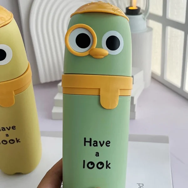 Glatte Reise Zahnbürste Tasse niedlichen Design Zahnbürsten halter feuchtigkeit beständige Cartoon-Kit bequem keine Leckage staub dicht 3