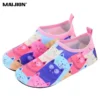 Junge Mädchen Atmungsaktive Leichte Barfuß Strand Aqua Schuh Kinder Upstream Wasser Schuhe Schnell Trocknend Rutschfeste Meer Schwimmen Schuh 2