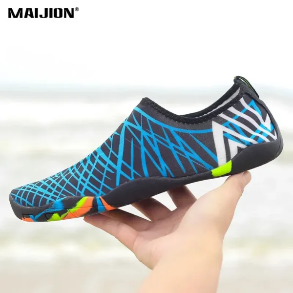Männer Frauen Aqua Schuhe Turnschuhe Schnell Trocknend Schwimmen Schuhe Unisex Outdoor Atmungsaktive Upstream Strand Schuhe 2
