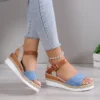 Sandalen Frauen Schuhe Mode Keil Sandale Für Frauen Nicht-Slip frauen Sandalen Huaraches Licht Hochhackigen Sandalen Schuhe weibliche 5
