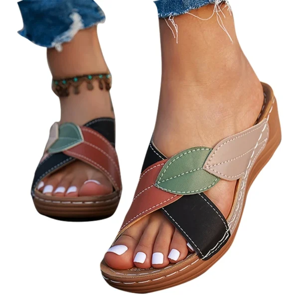 Sommer Schuhe Sandalen Frauen Casual Sandalen Frau Rutschen Schuhe Frau Keil Frauen Schuh Party Hausschuhe Frau Weibliche Schuhe 5