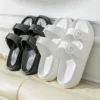 Dicke Plattform Wolke Hausschuhe Frauen Doppel Schnalle Weiche Sohle Kissen Rutschen Sandalen Frau Sommer Strand Rutschfeste Flip-Flops 3