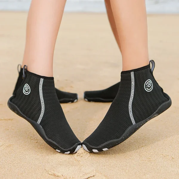 Tauchen Socken High Top Barfuß Wasser Schuhe Schwimmen Sandale Männer Strand Aqua Schuh Frauen Entwässerung Waten Sneaker Fitness Angeln Surfen 2