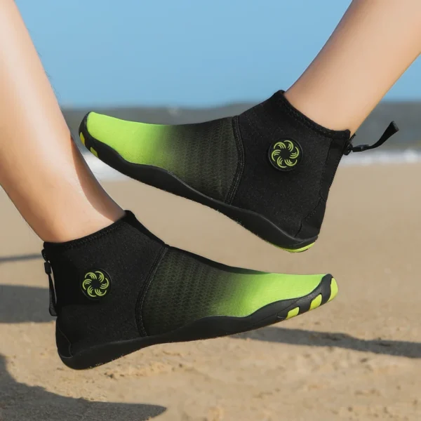 Tauch socken High Top Barfuß Wassers chuhe schwimmen Sandale Männer Strand Aqua Schuh Frauen Drainage Waten Sneaker Fitness Angeln Surfen 5