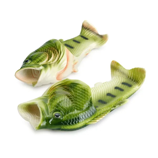 Unisex Mädchen Sommer Strand Fisch Sandalen Frau weiche Eva Flipflops Designer offene Zehen Tier Fisch Hausschuhe plus Größe Paare Clogs 2