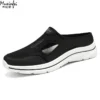 Sommerhausschuhe für Herren, atmungsaktiv, Freizeitschuhe, weich gepolstert, Papa-Schuhe, leichte Herrenschuhe, kostenloser Versand