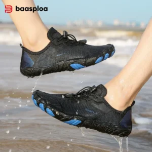 Baasploa Männer Wasser Schuhe Unisex Quick Dry Strand Socke Barfuß Schuhe Männer Frauen Schwimmen Upstream Sneaker Licht Yoga Aqua Schuhe
