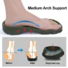 Comwarm Herren-Clogs, Hausschuhe, atmungsaktiv, für den Garten, rutschfest, bequem, Strandschuhe, Herren-Sandalen, für drinnen und draußen, lässiger Angelschuh 3