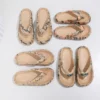 Sommer Frauen Komfort Flip-Flop Leopard Weiche Dicken Sohlen Wolke Hausschuhe Reise Urlaub Strand Schuhe Neue Frauen Sandalen 3