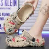 2025 männer Sommer Clogs Sandalen Eva Hausschuhe Männer Mode Flache Sandalen Männer Frauen Freizeit Rutschen Männer Casual Schuhe plus Größe 46 47 4
