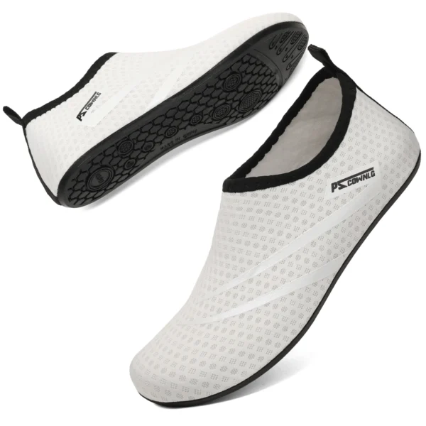 Nisex Wasser rutschfeste Sneaker Schwimmen Tauchsocken Sommer Aqua Strand Sandale Flacher Schuh Meer Slipper für Männer Frauen 5
