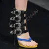 Metall-Gürtelschnalle, sexy Damen-Clip-Toe-Sandalen, 2022, Sommer, neuer Ins-Stil, Party, Laufsteg, Stilettos, Street-Fashion, lässige Sandalen