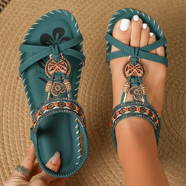 Sandalen Frauen Schuhe Sommer Weiche Schuhe Frau Retro frauen Sandalen Plattform Sandalen Frau Elegante Weibliche Sandale Frauen Schuhe 2