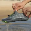 Unisex Wasserschuhe Schwimmen Tauchen Socken Sommer Aqua Strand Sandale Flacher Schuh Meer Rutschfeste Sneaker Socken Slipper für Männer Frauen 6