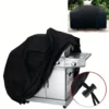 BBQ Abdeckung Outdoor Staub Wasserdicht Weber Heavy Duty Grill Abdeckung Regen Schutz Outdoor Grill Abdeckung Runde 2