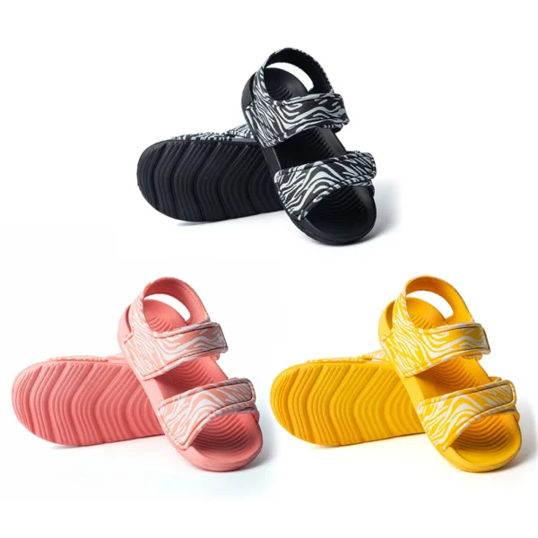 Kleinkind Jungen Mädchen Sandalen Rutschfeste Strandsandalen Kinder Sportsandalen Verstellbare Träger Offene Zehensandalen Sommerschuhe für den Sommer 6