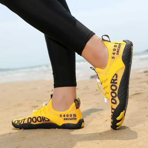 Neue Sommer Eltern Kind Fitness Outdoor Barfuß Strand Schwimmen Schuhe Schnell trocknend Atmungsaktive Wandern Leichte Wasser Schuhe 6