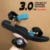 Sommer Outdoor Wade Sandalen Mann Arch Support Yoga Matte Einlegesohle Gladiator Offene Strand Hausschuhe Rutschfeste Langlebige Flache Männer Schuh 2