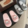 Weiche EVA-Sohle, niedliche Cartoon-Hausschuhe, bequem, dick, Kuromi Melody Cinnamoroll, rutschfest, süßer Stil 6