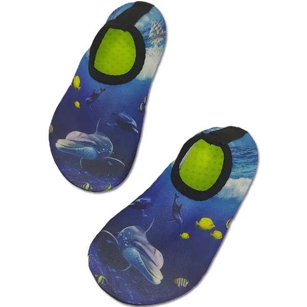 Neue Baby Indoor Wanderschuhe Bad Schuh Kind Cartoon Strand barfuß schnell trocknen Aqua Schuhe Mädchen weiche Sohle Bades chuhe 20-33 # 4