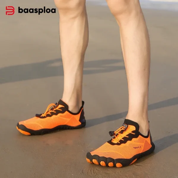 Baasploa Männer Wasser Schuhe Unisex Quick Dry Strand Socke Barfuß Schuhe Männer Frauen Schwimmen Upstream Sneaker Licht Yoga Aqua Schuhe 2