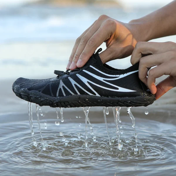 Outdoor-Wasserschuhe für Herren und Damen, Barfußschuhe, schnell trocknender Strand, atmungsaktive, verschleißfeste, leichte Sportschuhe