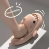 Sommer Shark Hausschuhe Frauen Rutschen Männer Badezimmer Flip-Flops Hause Anti-Skid Flache Schuhe Outdoor Slipper kinder Lustige sandalen 5