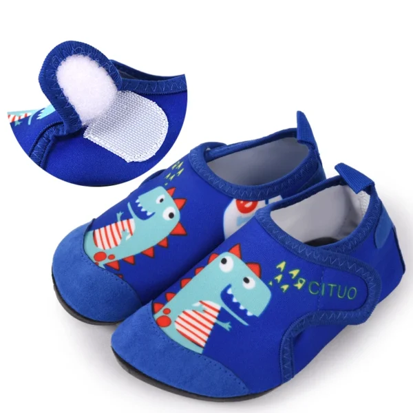 Sommer Kinder Einhorn Dinosaurier Schwimmen Schuhe Outdoor Strand Waten Schuhe Kinder Quick-Dry Wasser Schuhe Barfuß Sport Socken 2