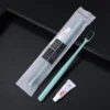 100-teiliges praktisches Einweg-Zahnbürsten-Reisezubehör-Set, leicht, leicht zu tragen, Zahnbürste, Zahnpasta, tragbares Toilettenartikel-Set 3