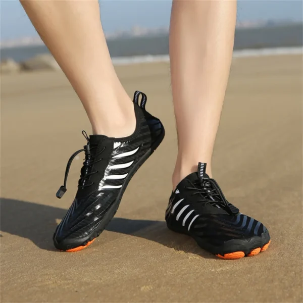Unisex Schnell Trocknende Wasser Schuhe Männer Frauen Bunte Strand Schwimmen Surfen Meer Aqua Schuhe Paar Barfuß Upstream Turnschuhe 3
