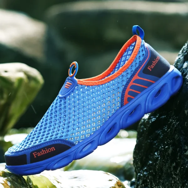 2025 männer Aqua Schuhe Outdoor Atmungsaktive Strand Schuhe Leichte Schnell trocknend Waten Schuhe Sport Wasser Camping Turnschuhe Schuhe 5