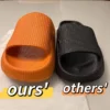 Frauen Dicke Plattform Wolke Hausschuhe Indoor Hause Eva Weiche Sohle Kissen Rutschen Sandalen Frau 2025, Sommer Rutschfeste Strand Flip-Flops 6