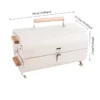 Outdoor Camping Grill Herd Dual Zweck Tragbare Holzkohle Grill Herd Multifunktions Hof Rauchfreien Grill Grill 5
