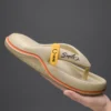 Neue Mann Frauen Hausschuhe Flip-Flops Indoor Outdoor Strand Sandalen Super Weichen Boden Rutschen Nicht-slip Dicken Sohlen Mann hausschuhe