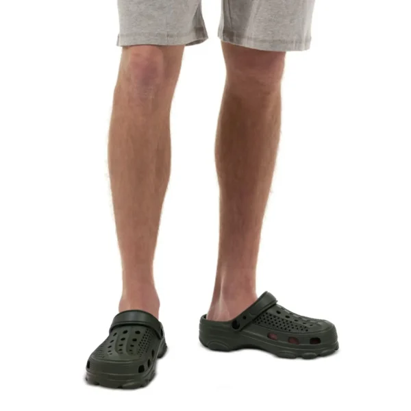 Comwarm Herren-Clogs, Hausschuhe, atmungsaktiv, für den Garten, rutschfest, bequem, Strandschuhe, Herren-Sandalen, für drinnen und draußen, lässiger Angelschuh 5